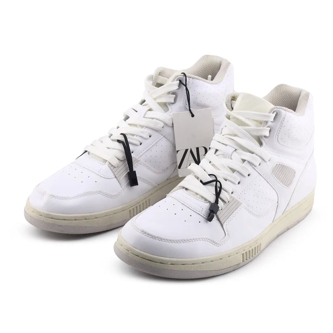 Zara High Top Lace Up Shoes