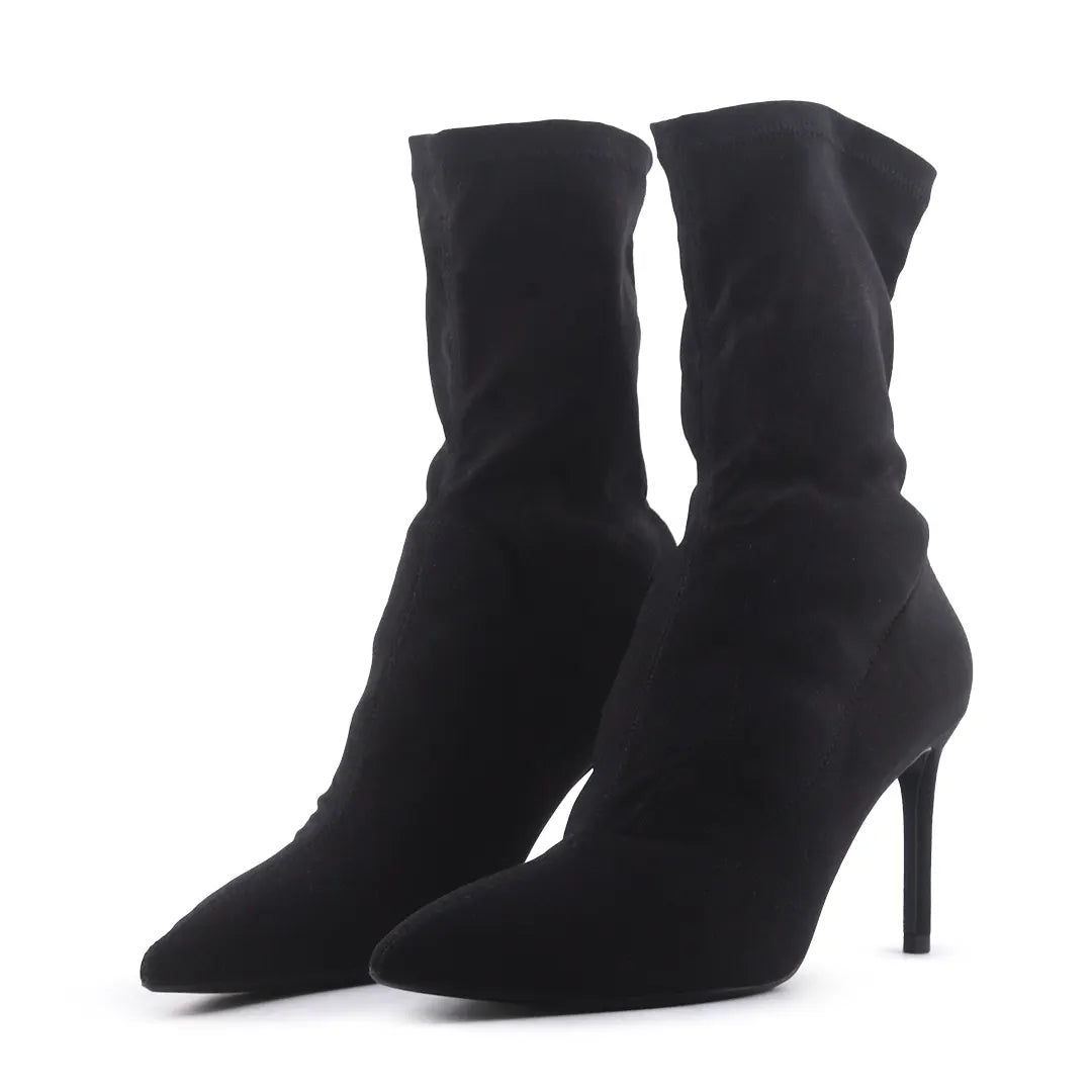 Bershka Textile Ankle Boot