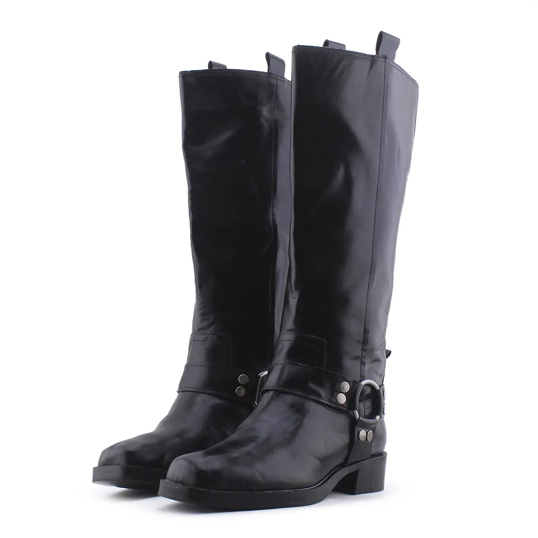 Stradivarius Knee High Boot | 100% Authentic Leather