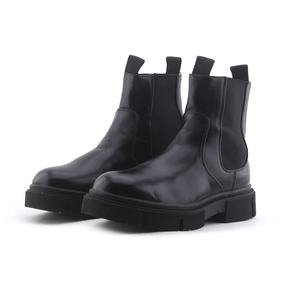 Zara Stretchable Ankle Boot | 100% Authentic Leather