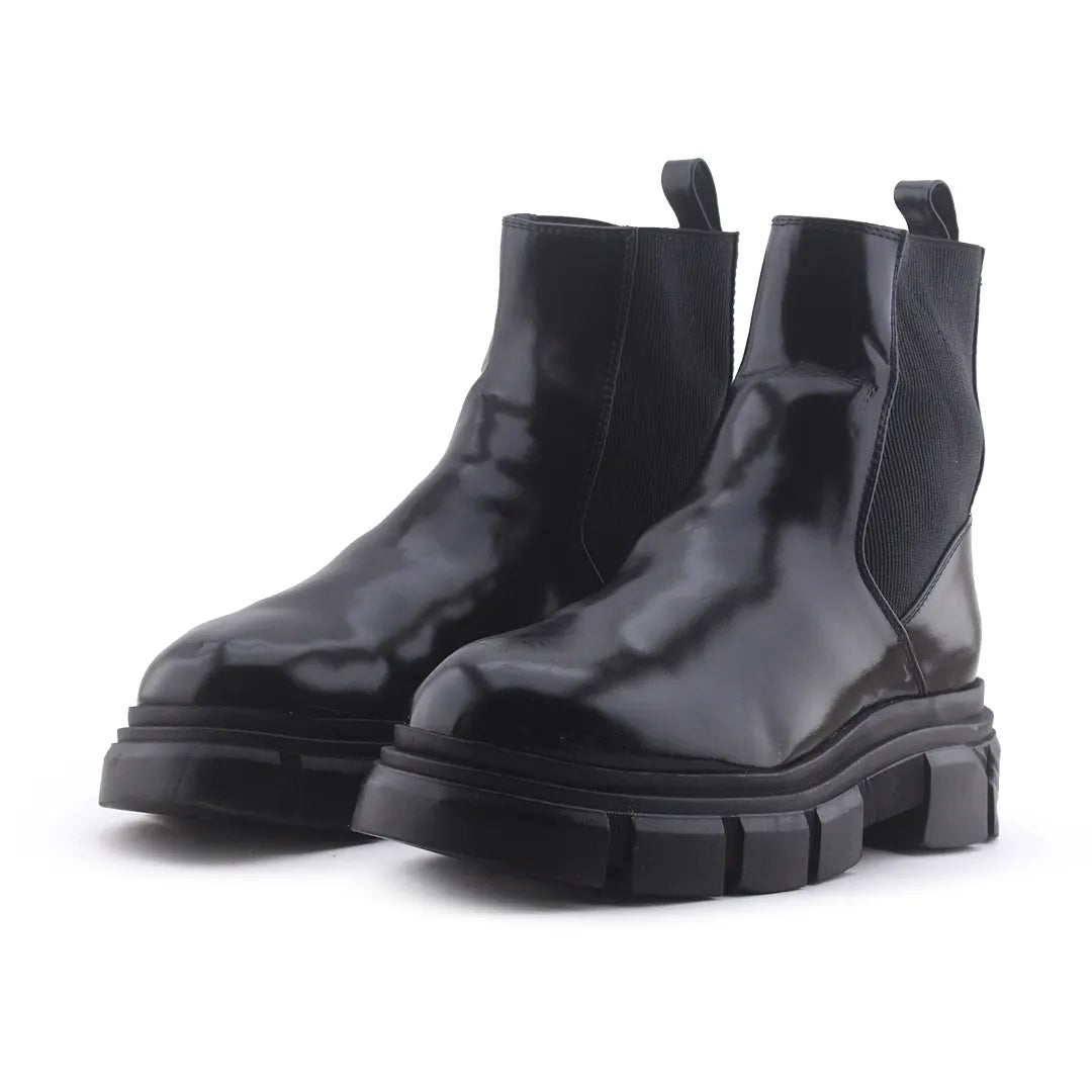 Zara Stretchable Ankle Boot | 100% Authentic Leather