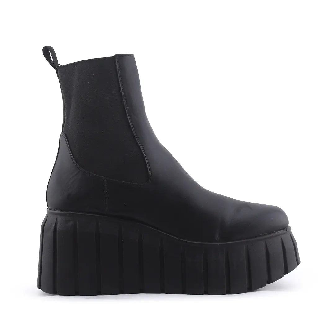 Bershka Stretchable Ankle Boot | 100% Authentic Leather