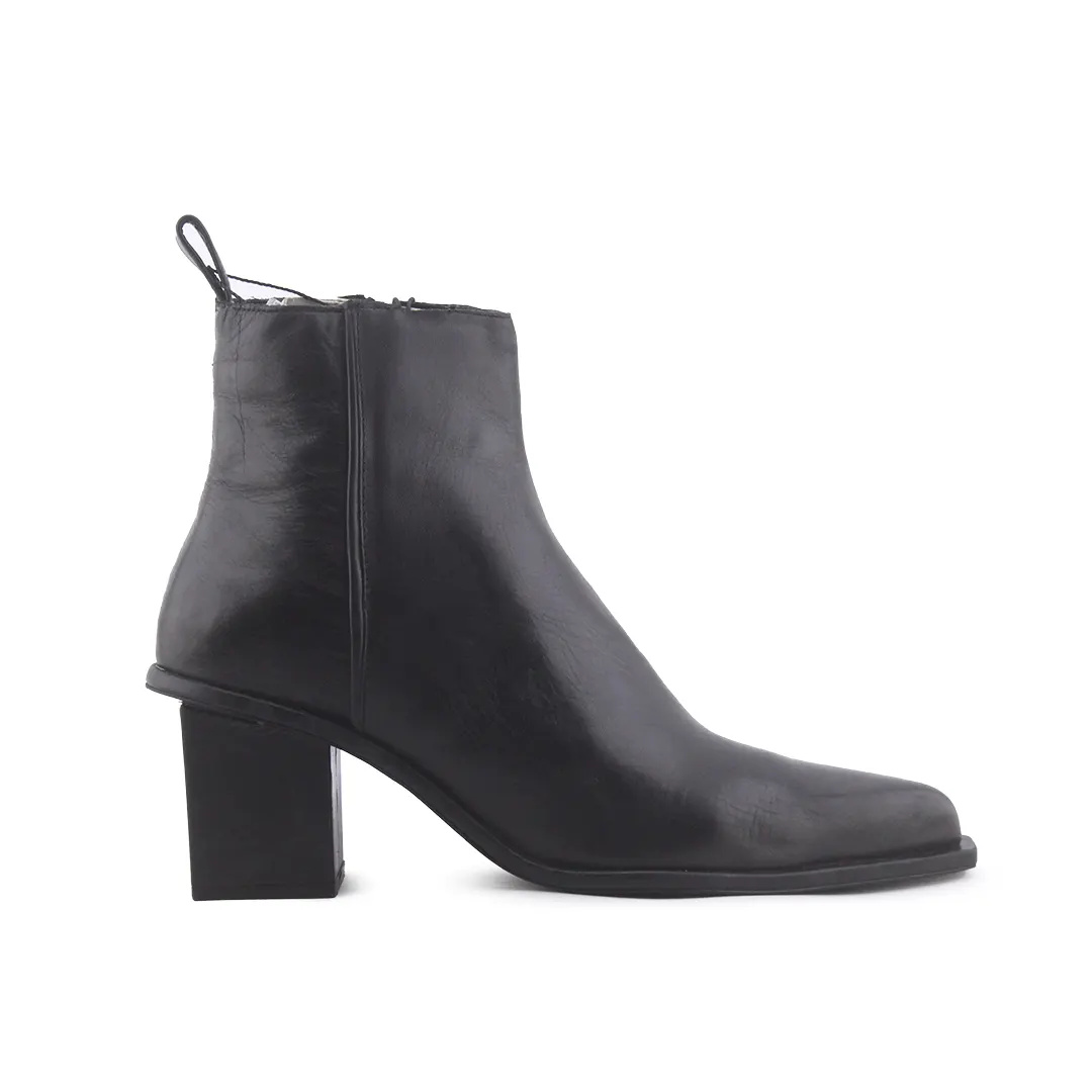 Zara Zipper Ankle Boot | 100% Authentic Leather