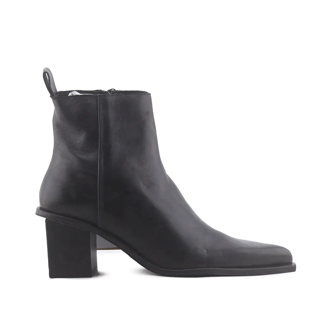 Zara Zipper Ankle Boot | 100% Authentic Leather