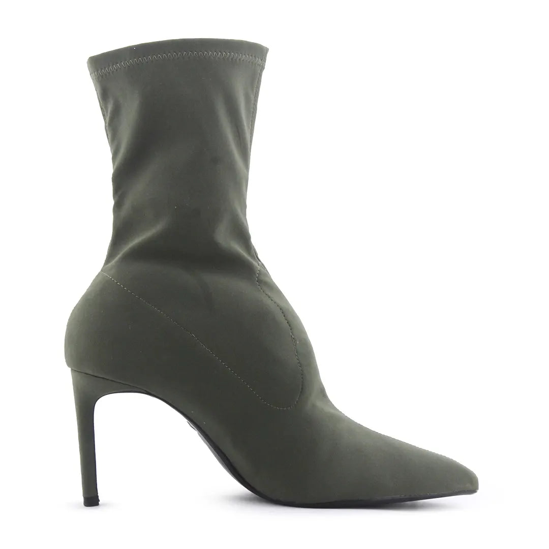 Bershka Textile Ankle Boot