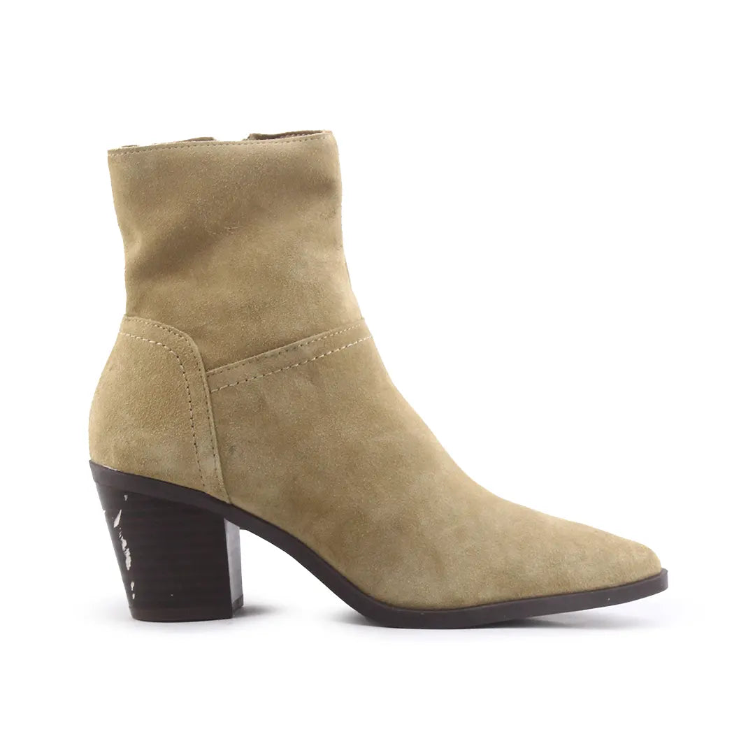 Stradivarius Zipper Ankle Boot | 100% Authentic Leather