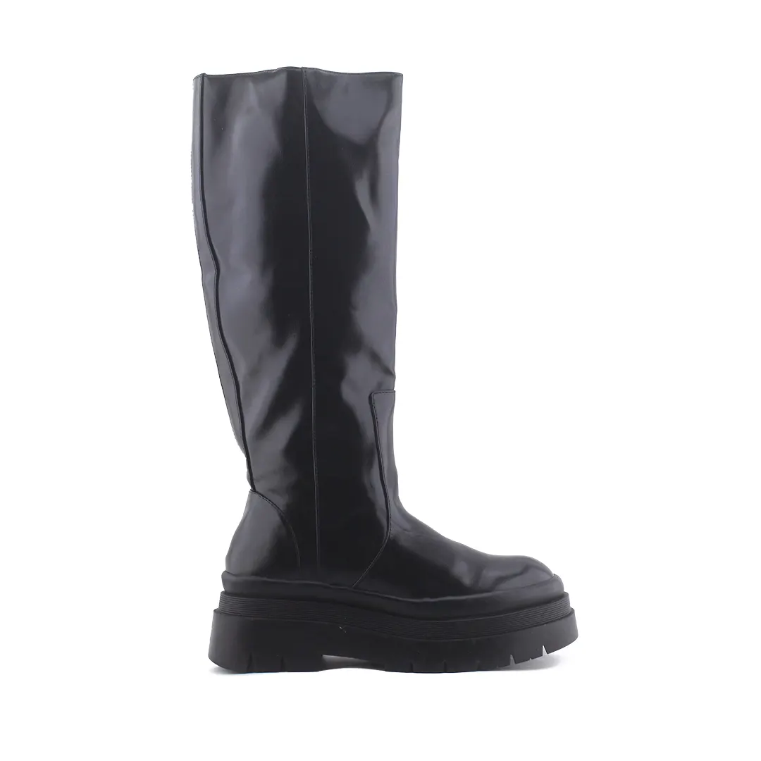 Zara Zipper Knee High Boot | 100% Authentic Leather