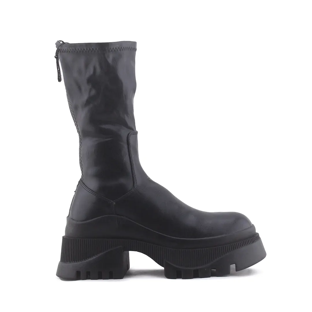 Zara Zipper Ankle Boot | 100% Authentic Leather