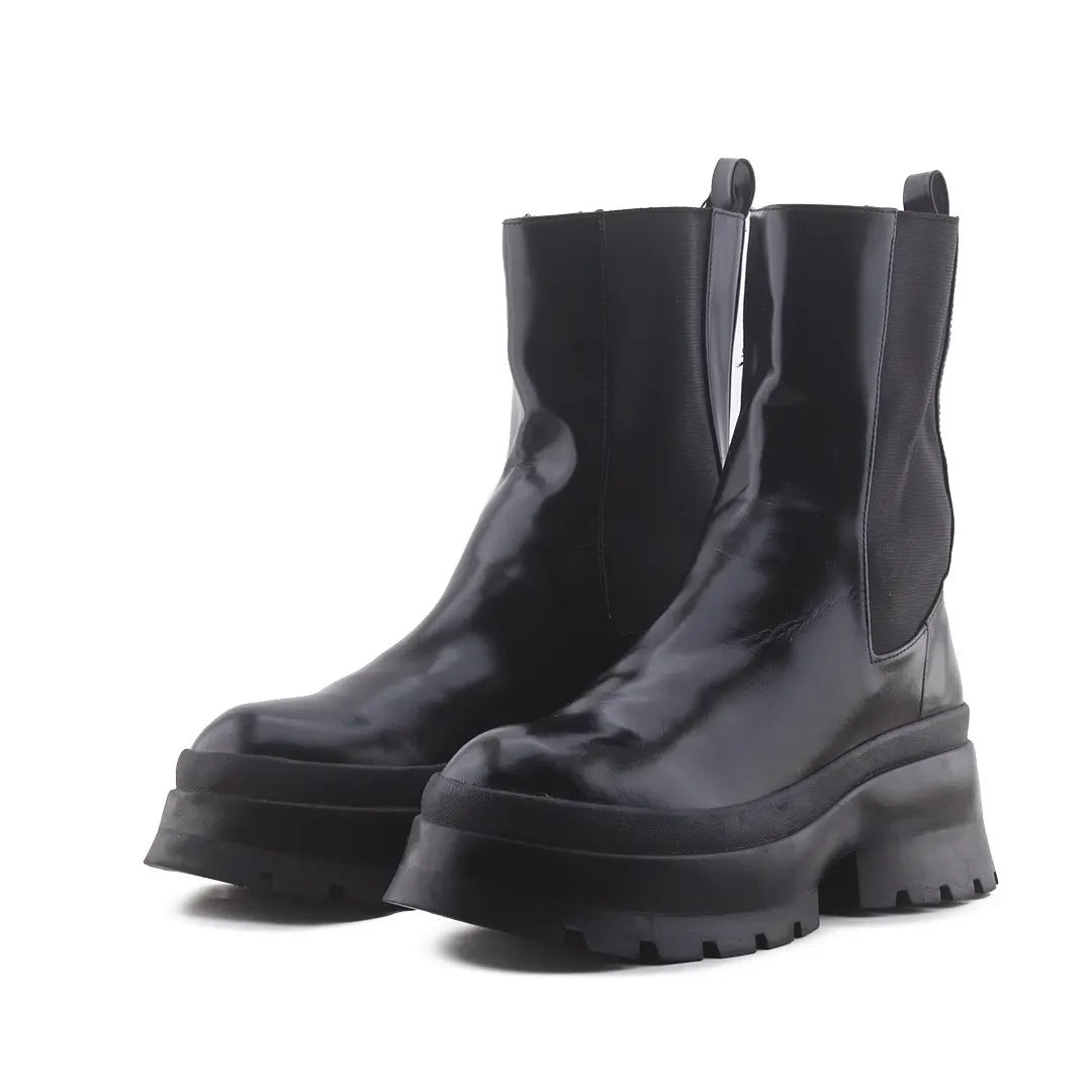 Zara Stretchable Ankle Boot | 100% Authentic Leather