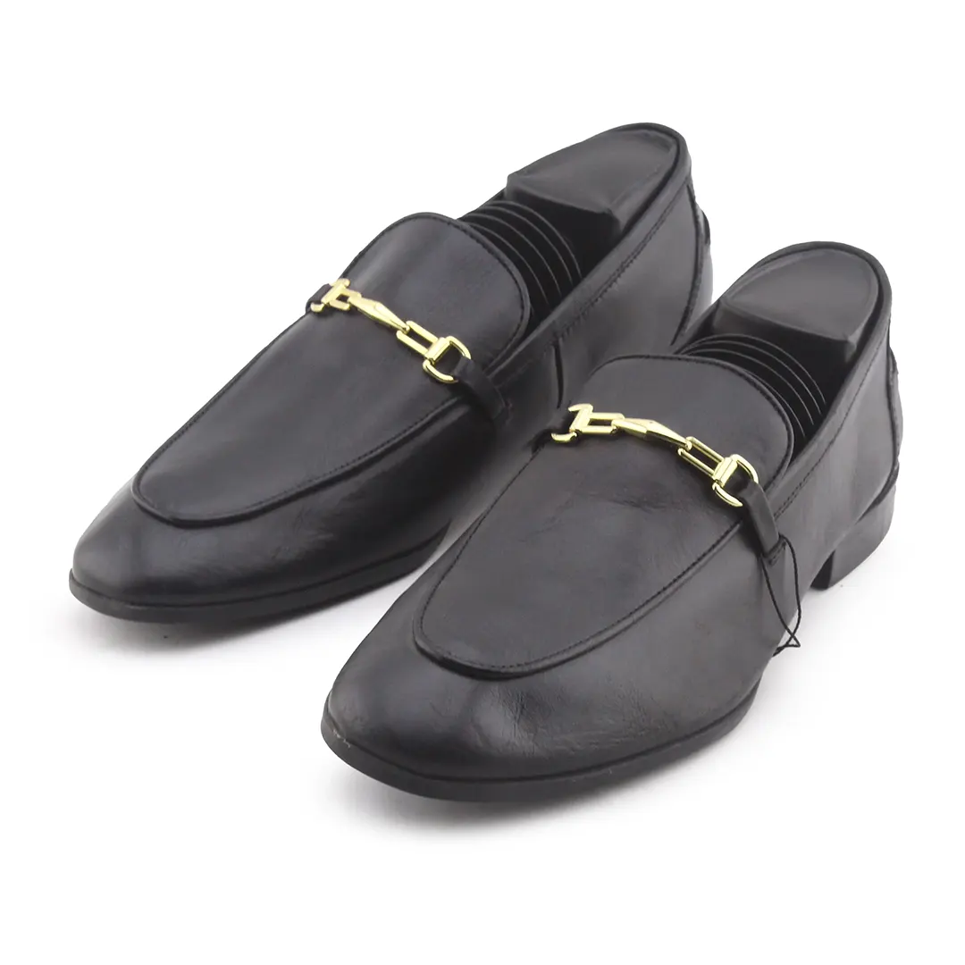 Zara Lug Sole Metal Embellished Moccasin