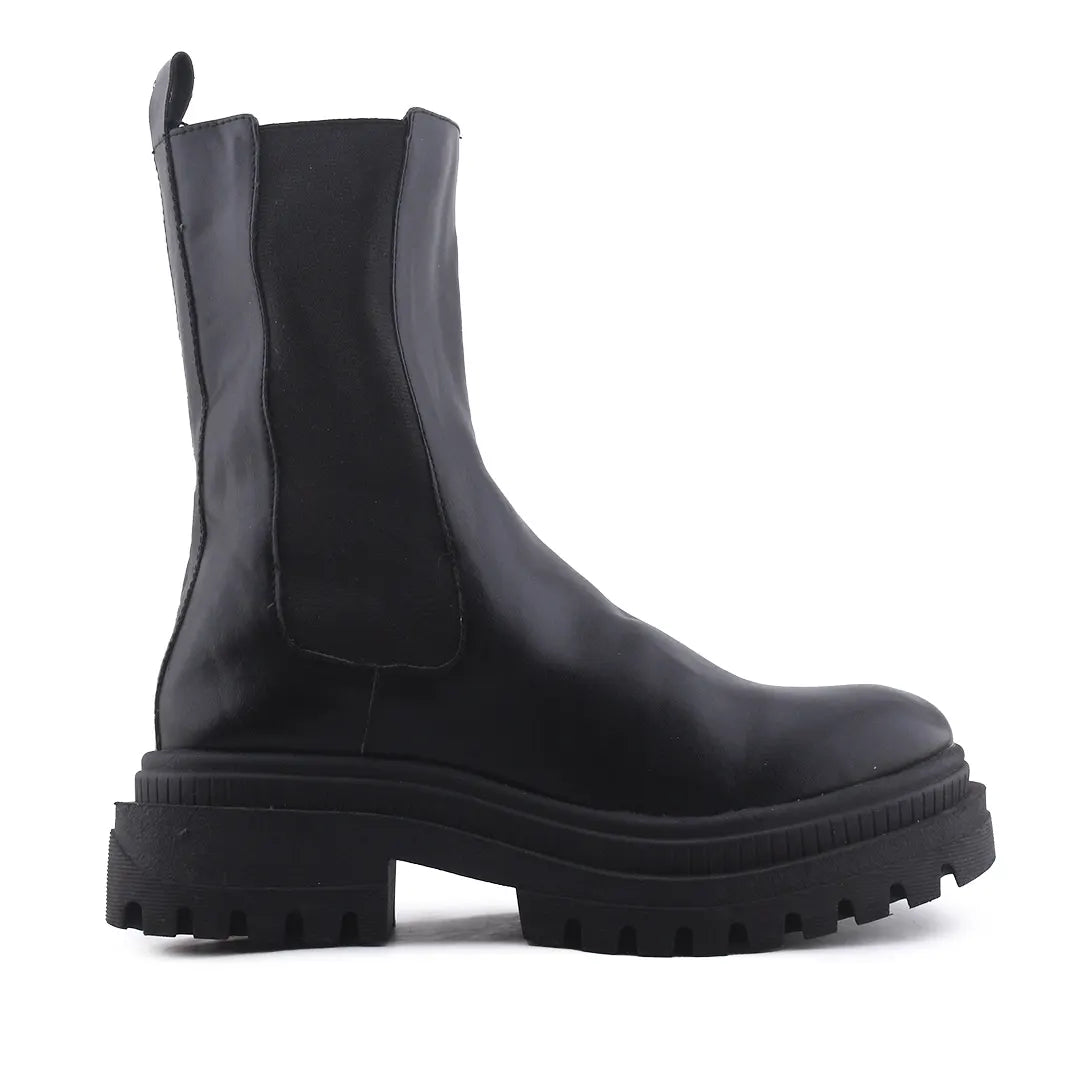 Bershka Stretchable Ankle Boot | 100% Authentic Leather