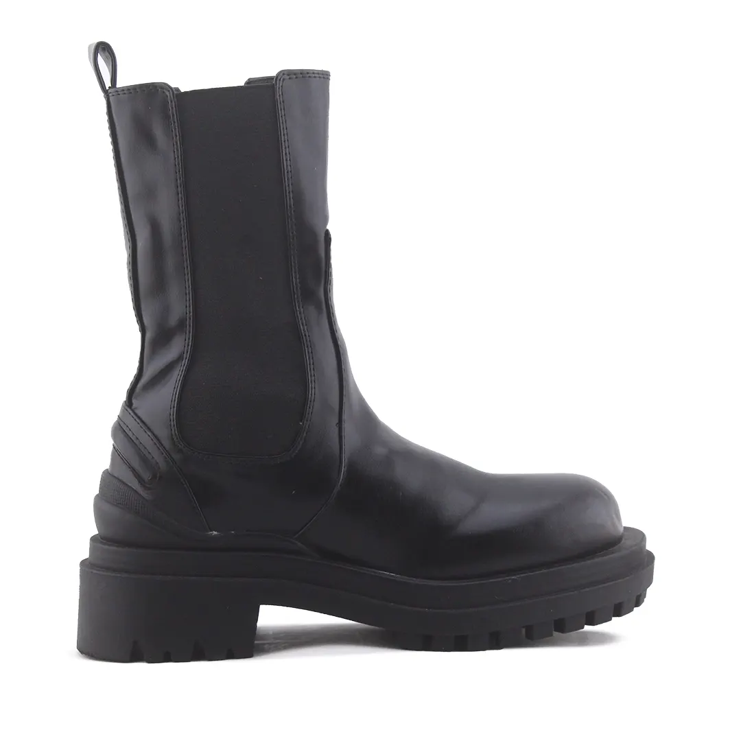 Bershka Stretchable Ankle Boot | 100% Authentic Leather