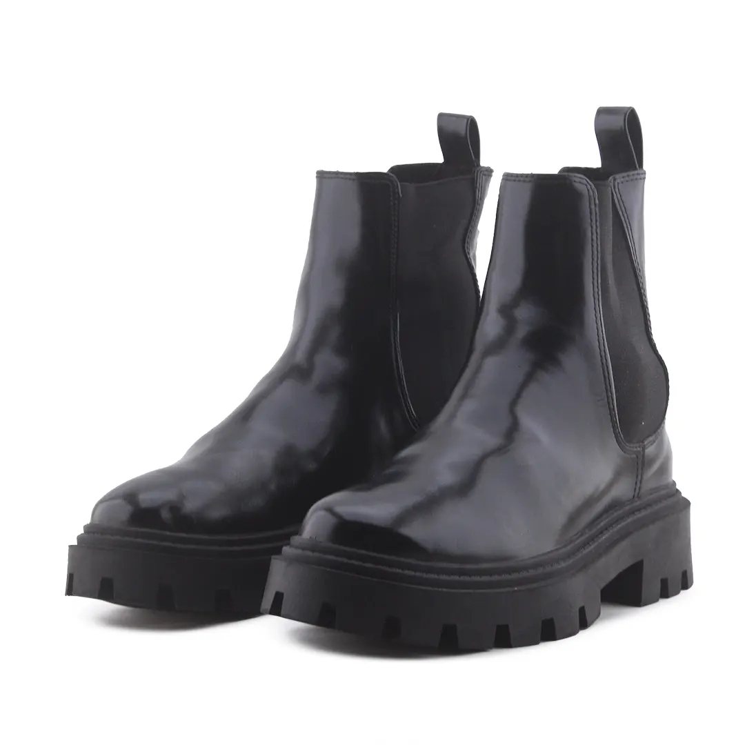 Zara Stretchable Ankle Boot | 100% Authentic Leather