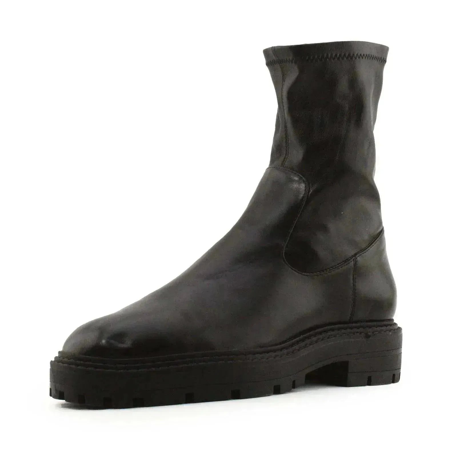 Zara Zipper Ankle Boots | 100% Authentic Leather - sundaybazar