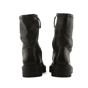 Zara Zipper Ankle Boots | 100% Authentic Leather - sundaybazar