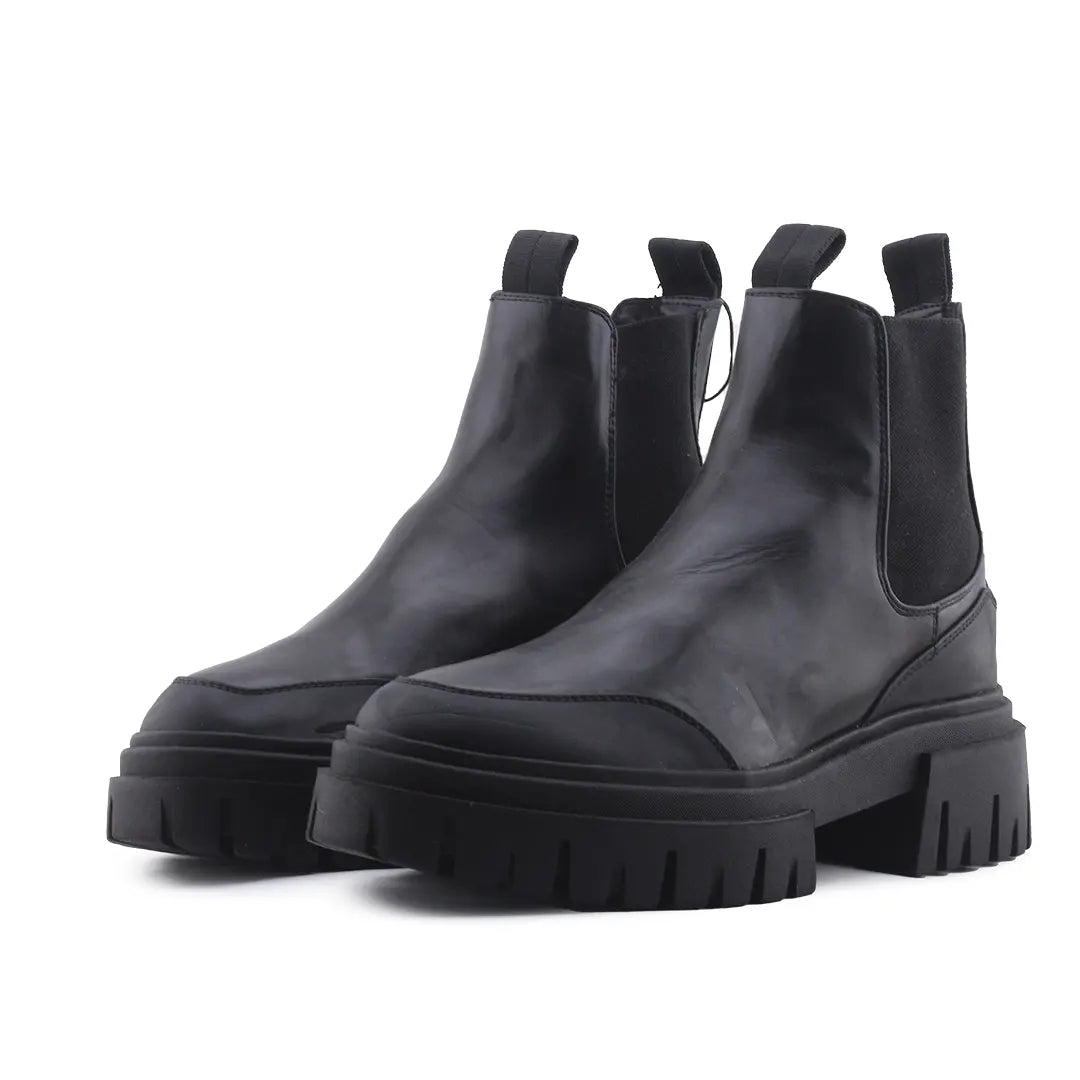 Zara Stretchable Ankle Boot | 100% Authentic Leather