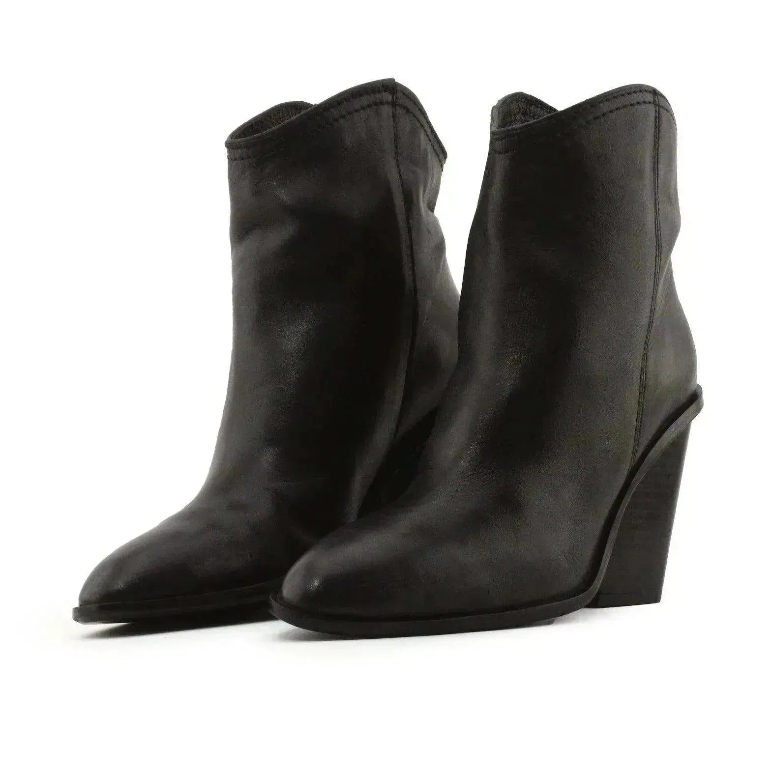 Zara Wedge Boots | 100% Authentic Leather - sundaybazar