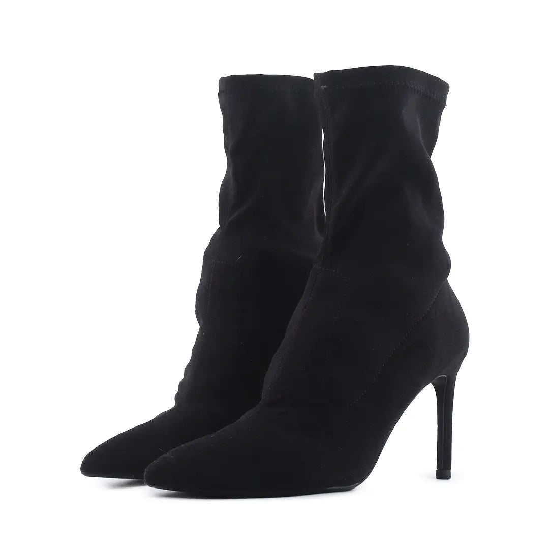 Bershka Textile Ankle Boot