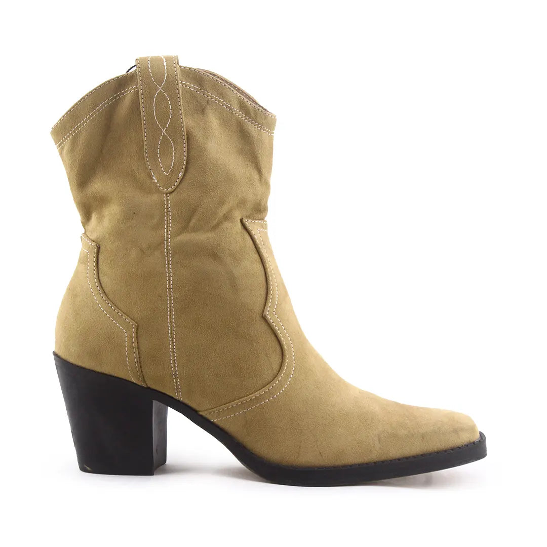 Lefties Suede Ankle Boot