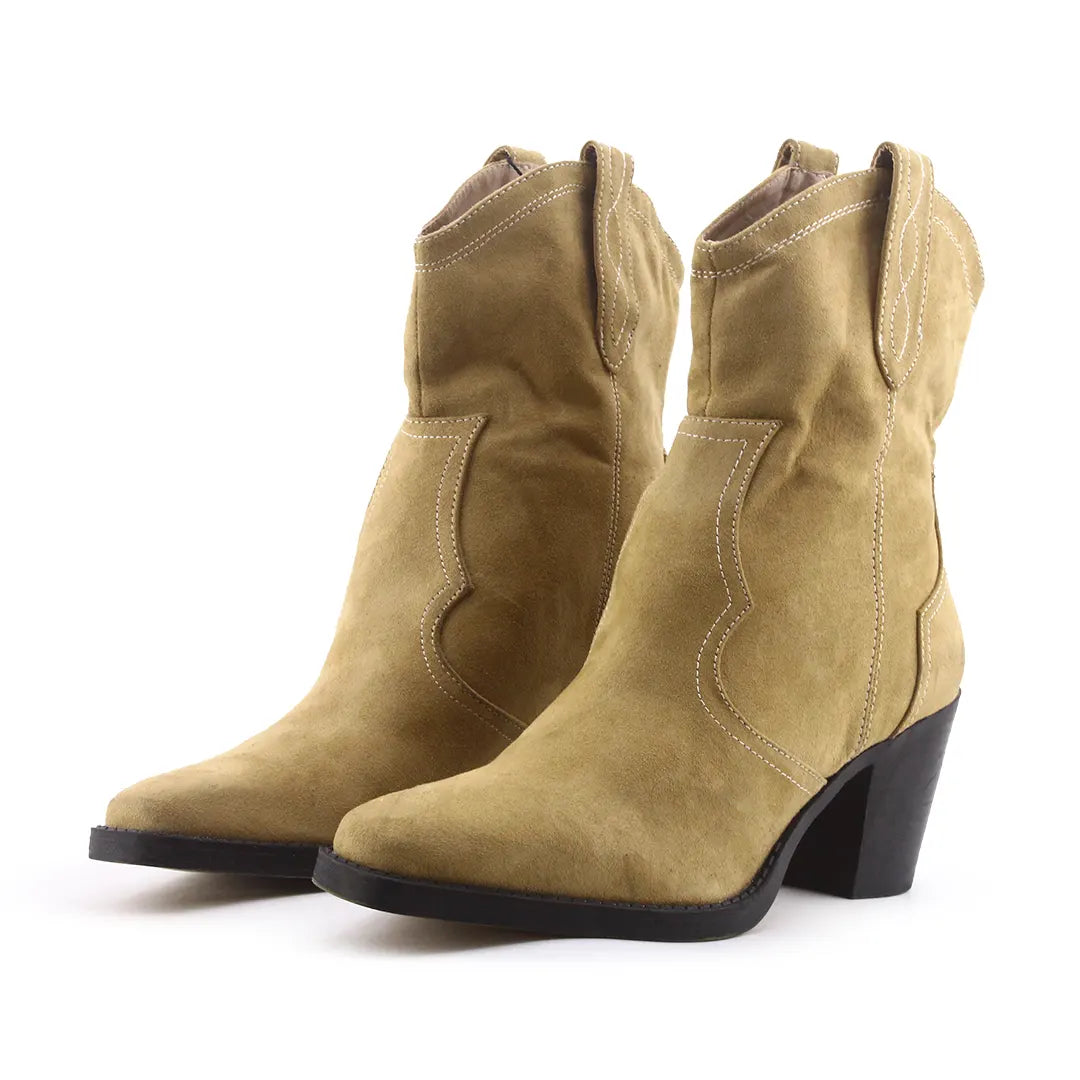 Lefties Suede Ankle Boot