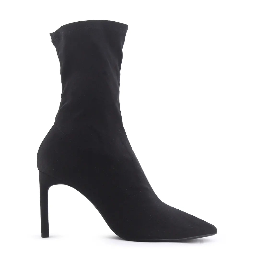 Bershka Textile Ankle Boot