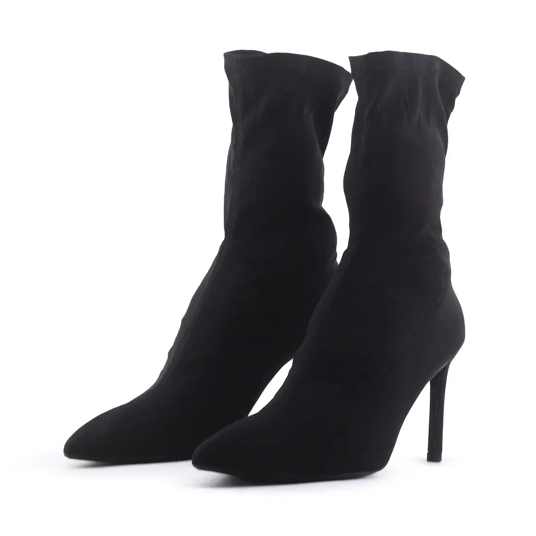 Bershka Textile Ankle Boot