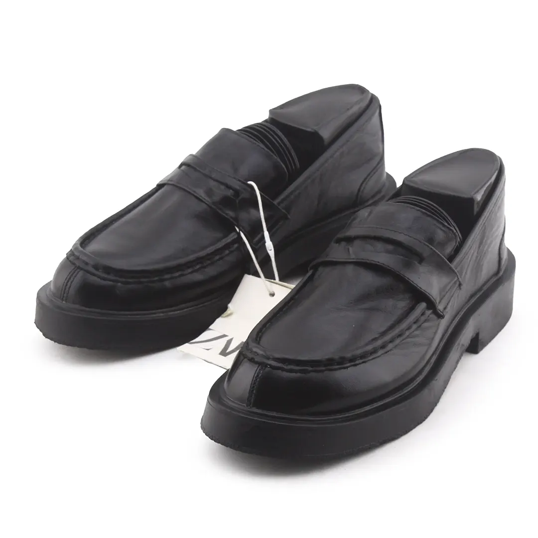 Zara Penny Strap Loafer