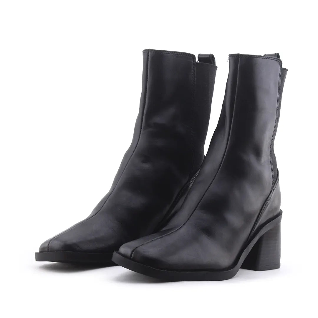 Zara Stretchable Ankle Boot | 100% Authentic Leather