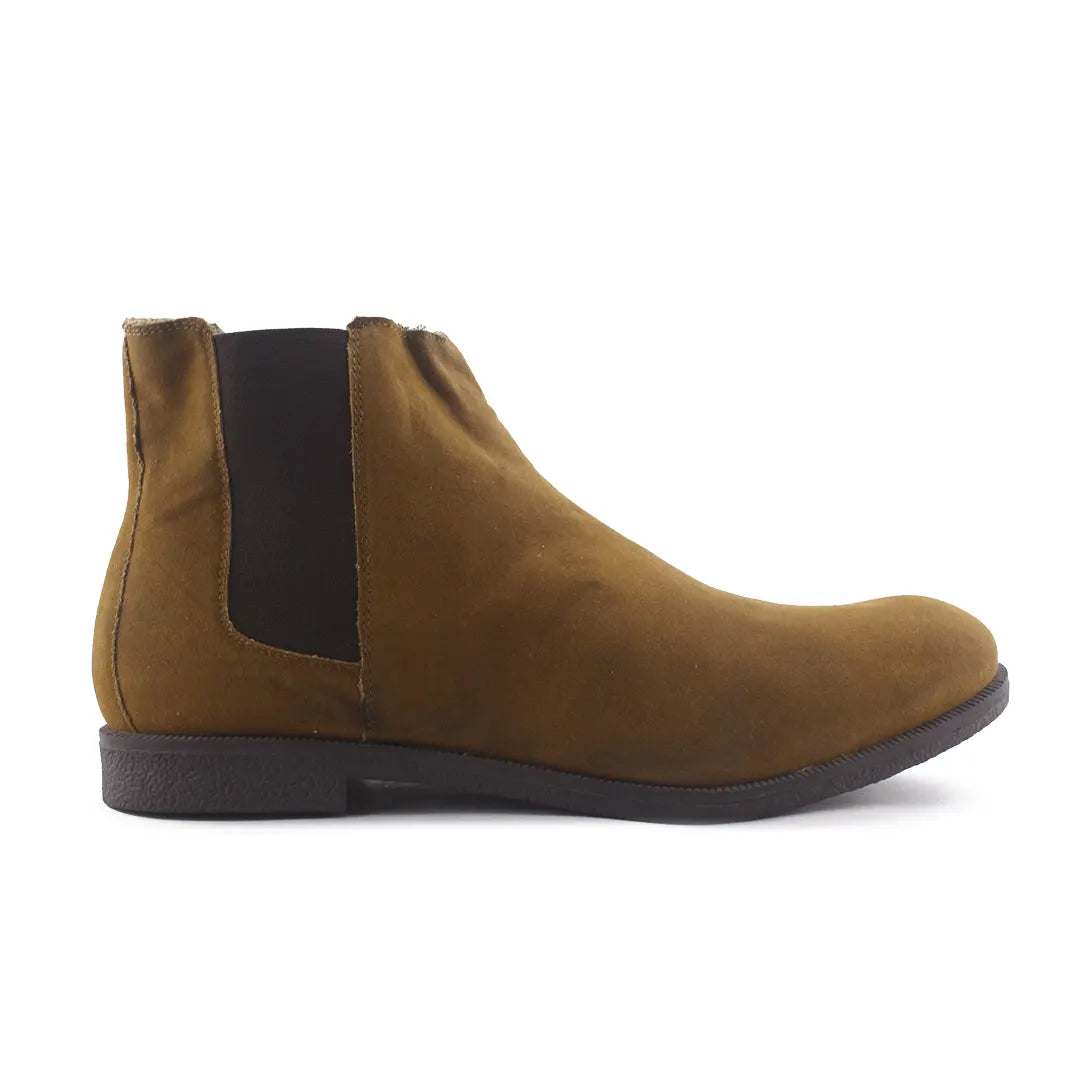 Lefties Stretchable Chelsea Ankle Boots (Suede)