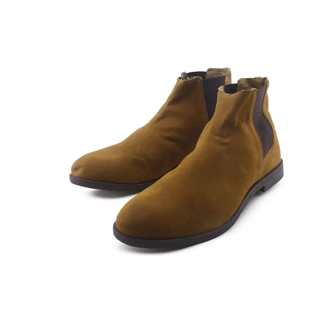 Lefties Stretchable Chelsea Ankle Boots (Suede)