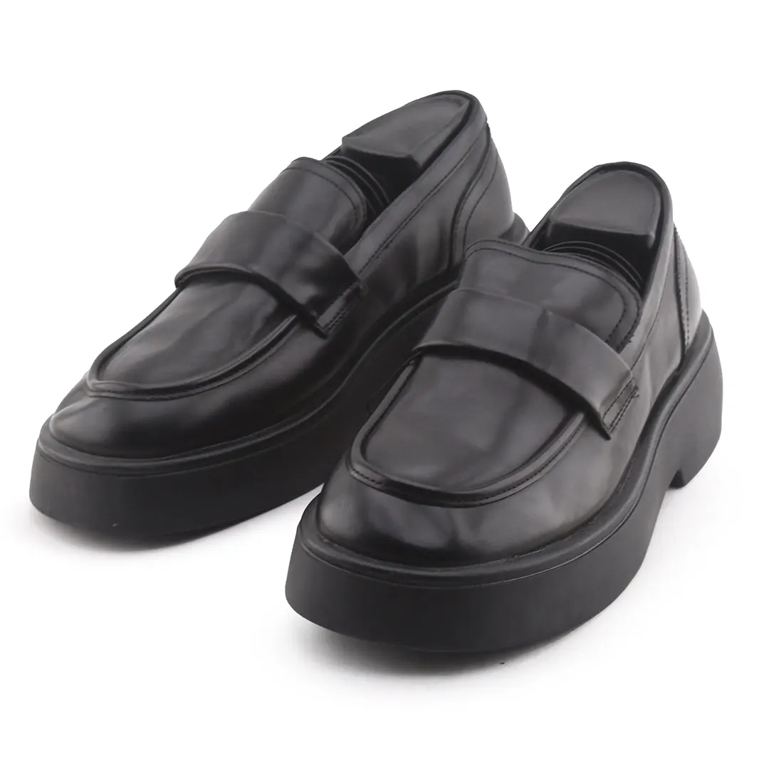 Zara Penny Strap Platform Loafer