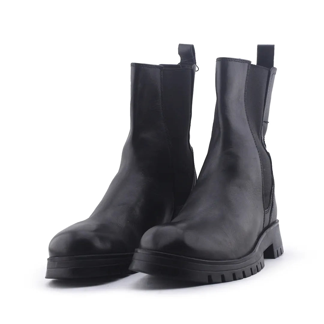 Zara Stretchable Ankle Boot | 100% Authentic Leather