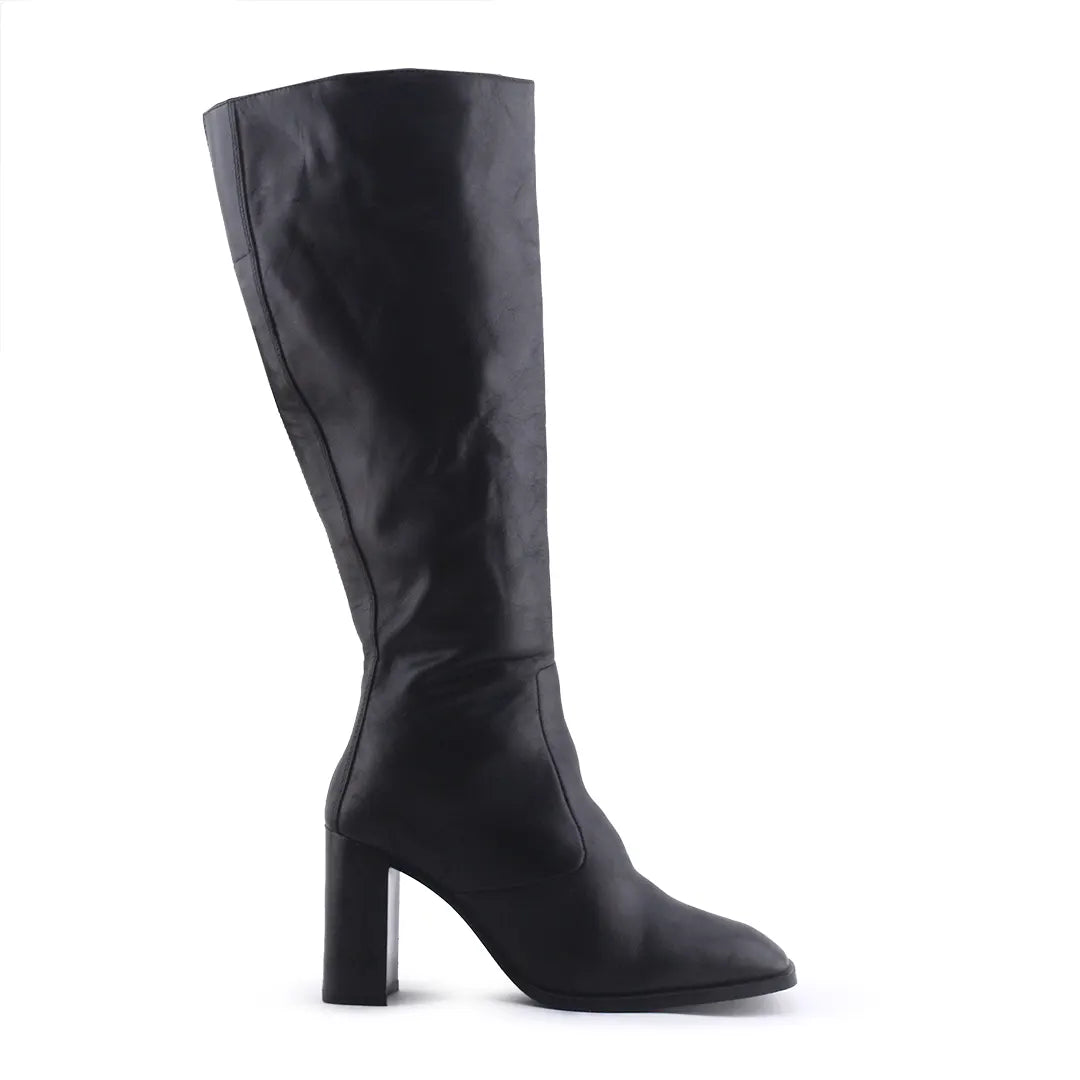 Zara Zipper Knee High Boot | 100% Authentic Leather