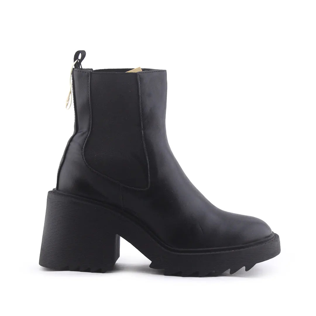 Stradivarius Stretchable Ankle Boot | 100% Authentic Leather