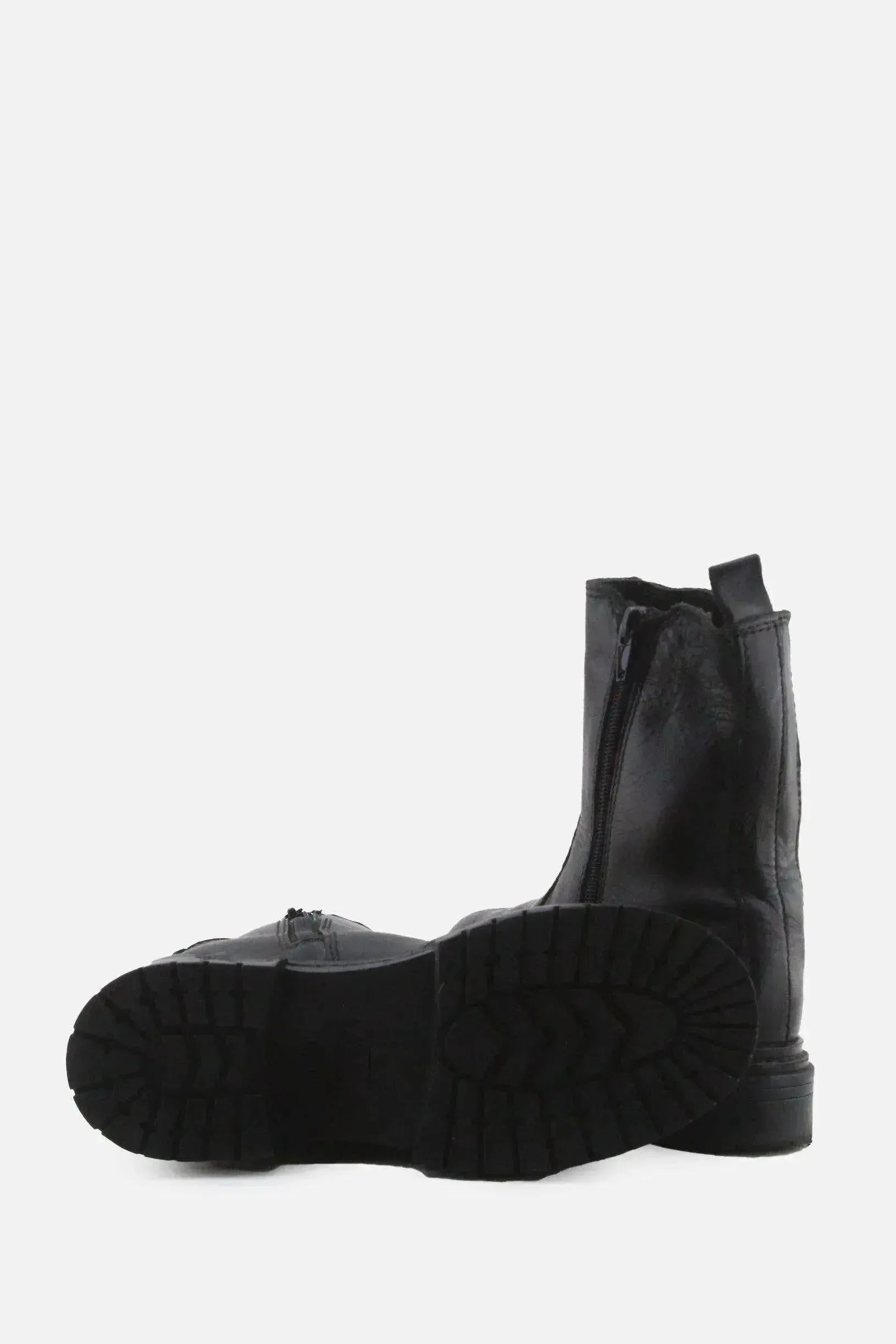 Zara Zipper Stretchable Chelsea Ankle Boots | 100% Authentic Leather - sundaybazar