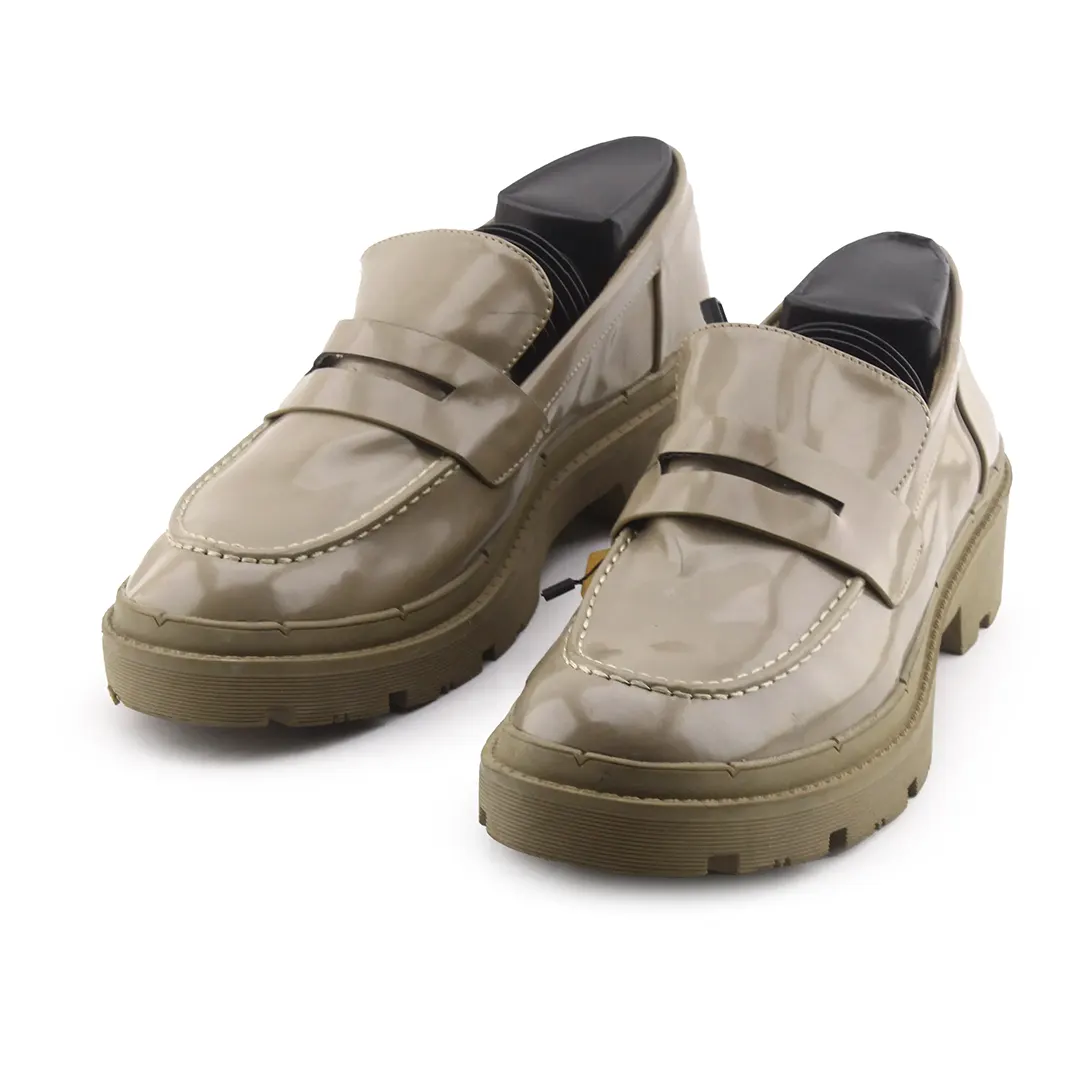 Zara Penny Strap Chunky Loafers