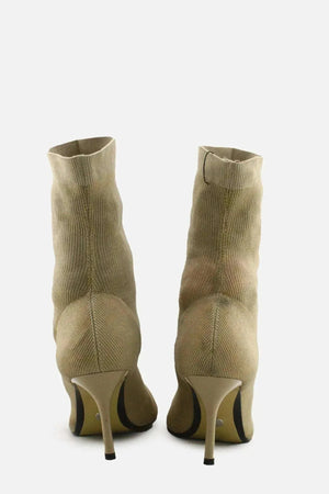 Zara Stilettos Heels Sock Boots | Textile - sundaybazar