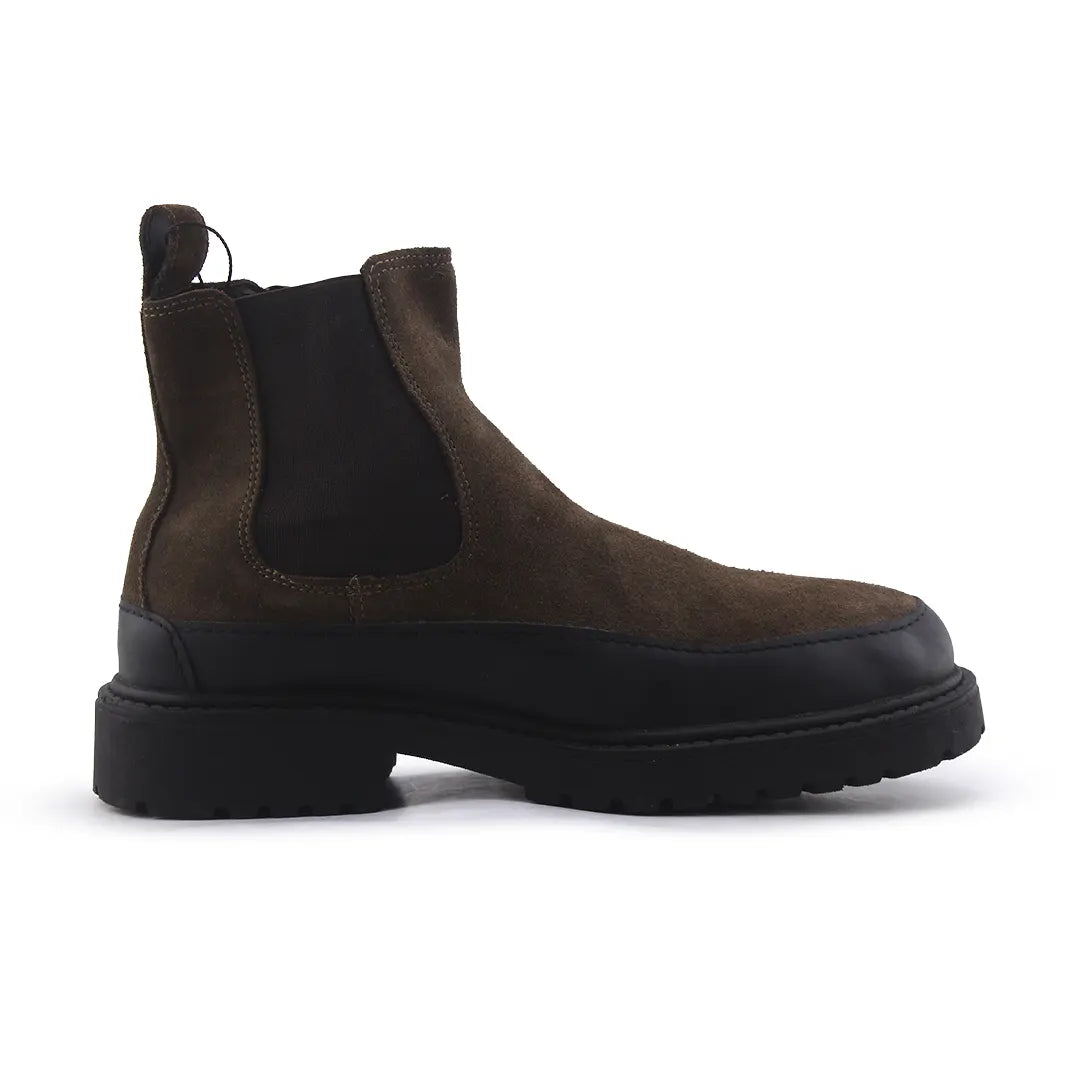 Zara Stretchable Suede Ankle Boot