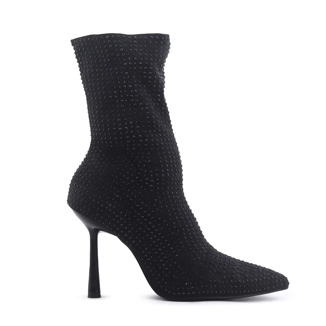 Zara Zipper Ankle Boot