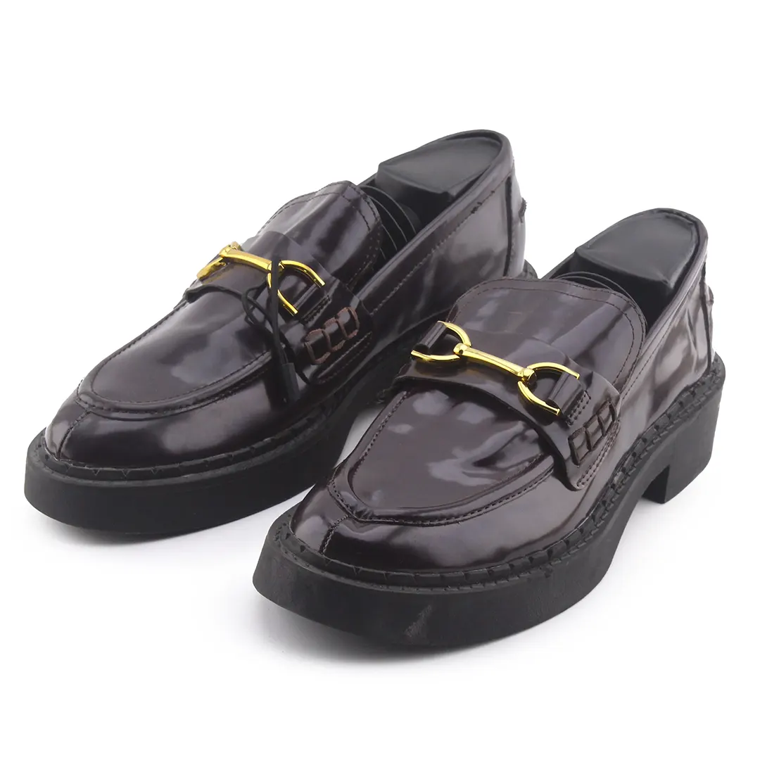 Zara Penny Strap Loafer