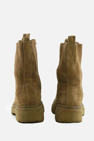 Zara Stretchable Chelsea Ankle Boots | Suede - sundaybazar