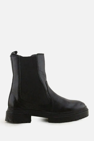 Zara Zipper Stretchable Chelsea Ankle Boots | 100% Authentic Leather - sundaybazar