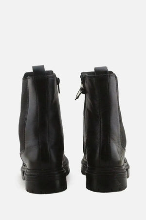 Zara Zipper Stretchable Chelsea Ankle Boots | 100% Authentic Leather - sundaybazar