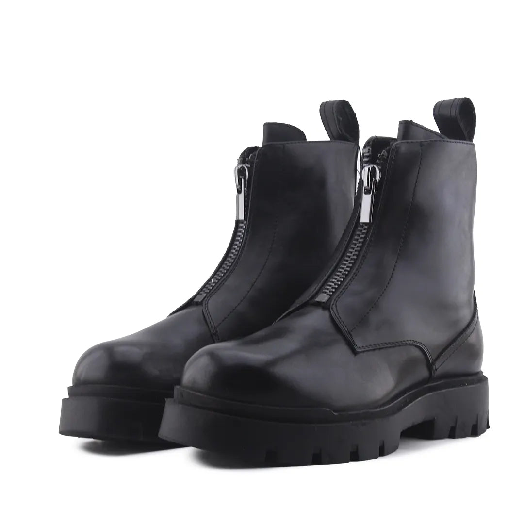 Zara Zipper Ankle Boot | 100% Authentic Leather