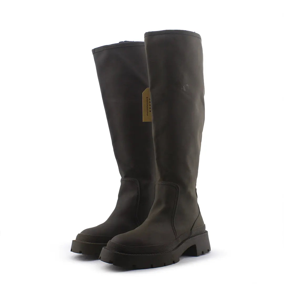 Zara Knee High Boots (100% Authentic Leather)