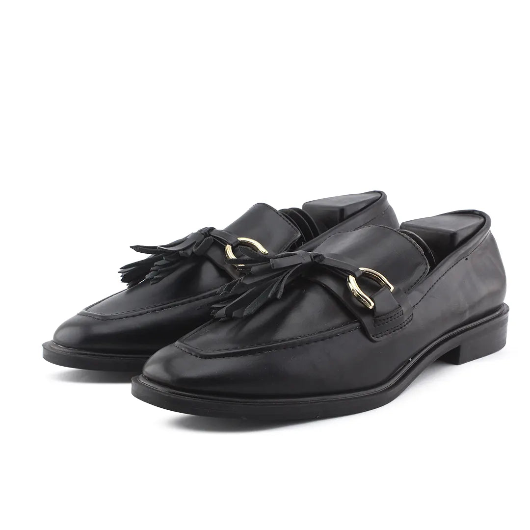 Zara Penny Strap Loafers