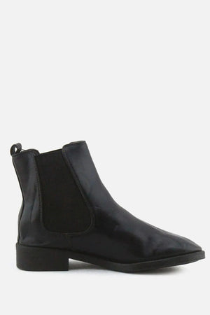 Lefties Stretchable Chelsea Ankle Boots | 100% Authentic Leather - sundaybazar
