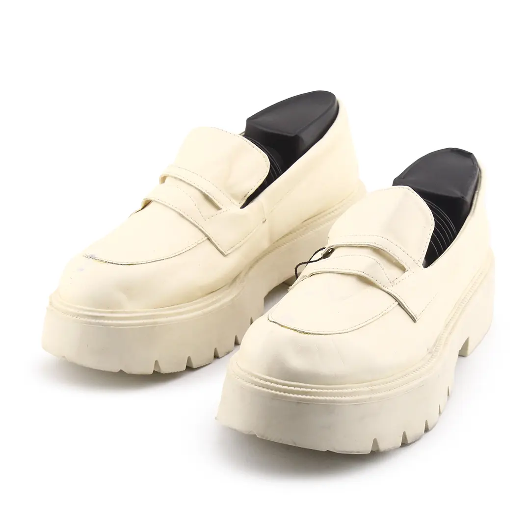 Bershka Penny Strap Platform Loafer