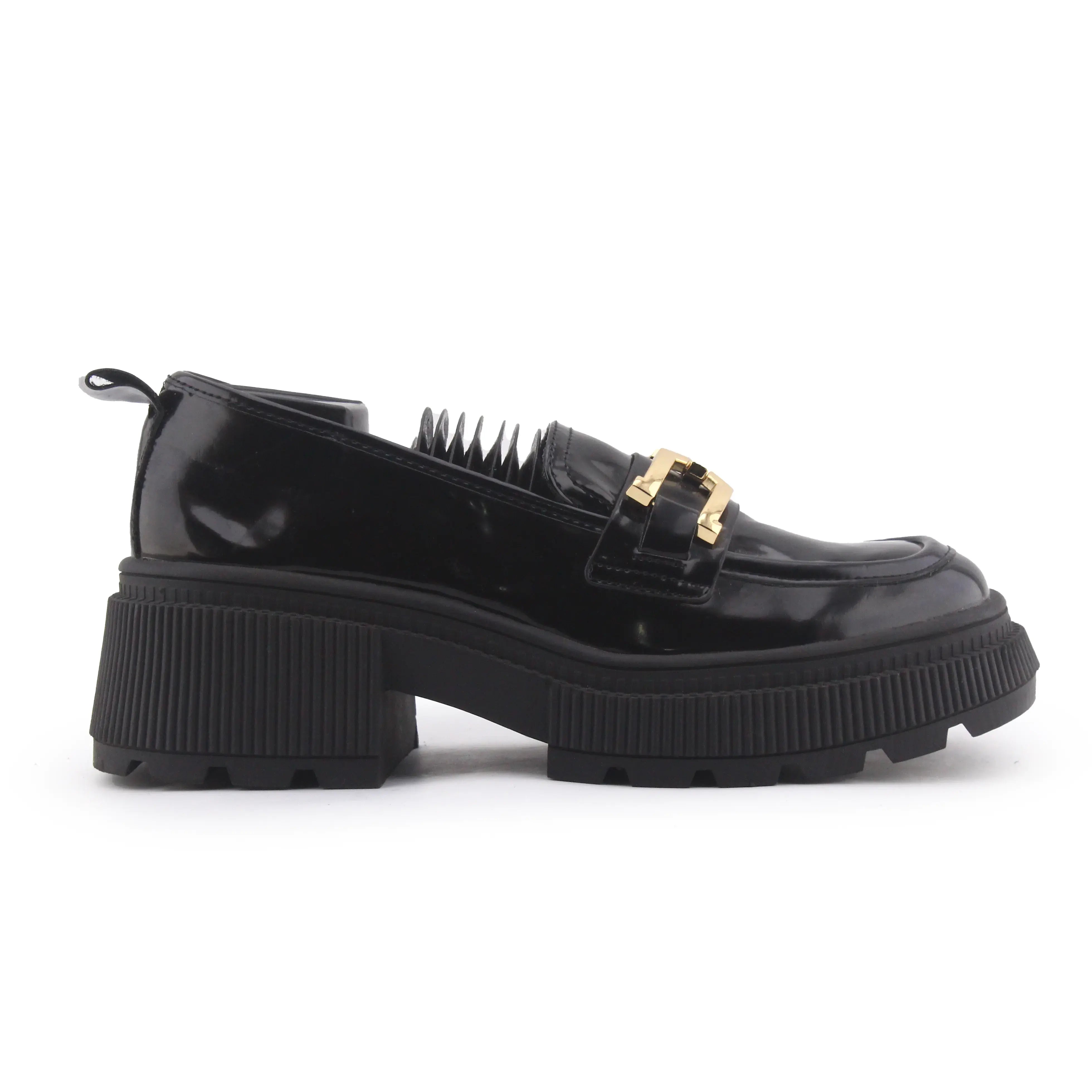 Stradivarius Penny Strap Platform Loafer