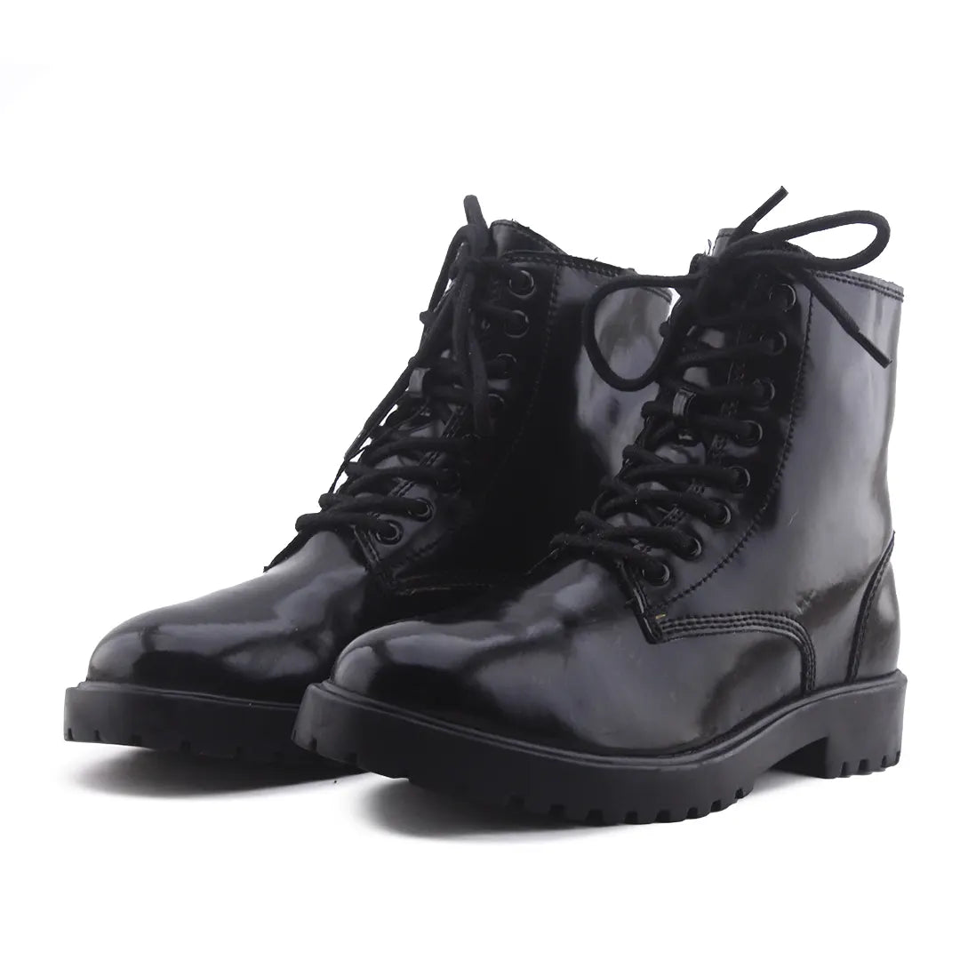 Lefties Lace Up Ankle Boot | 100% Authentic Leather